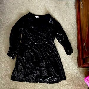 Joe fresh collab party dress, sequins